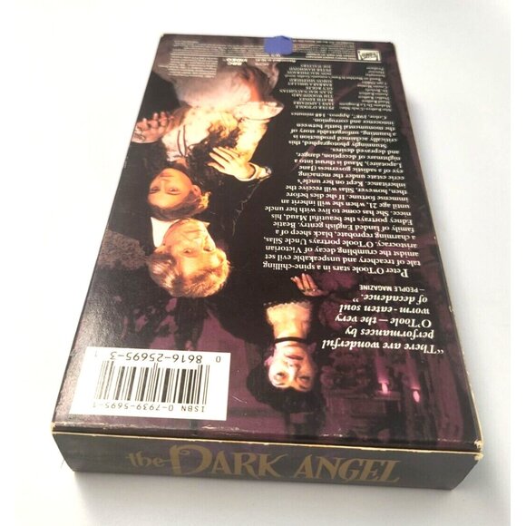 The Dark Angel VHS 1987 Gothic Suspense UNCLE SILAS Wants Niece's Inheritance - Picture 5 of 6